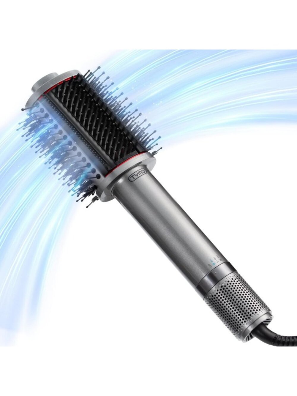 Lightweight Ionic Blow Dryer Brush - 4-in-1 Hair Styling Tool for Smooth
